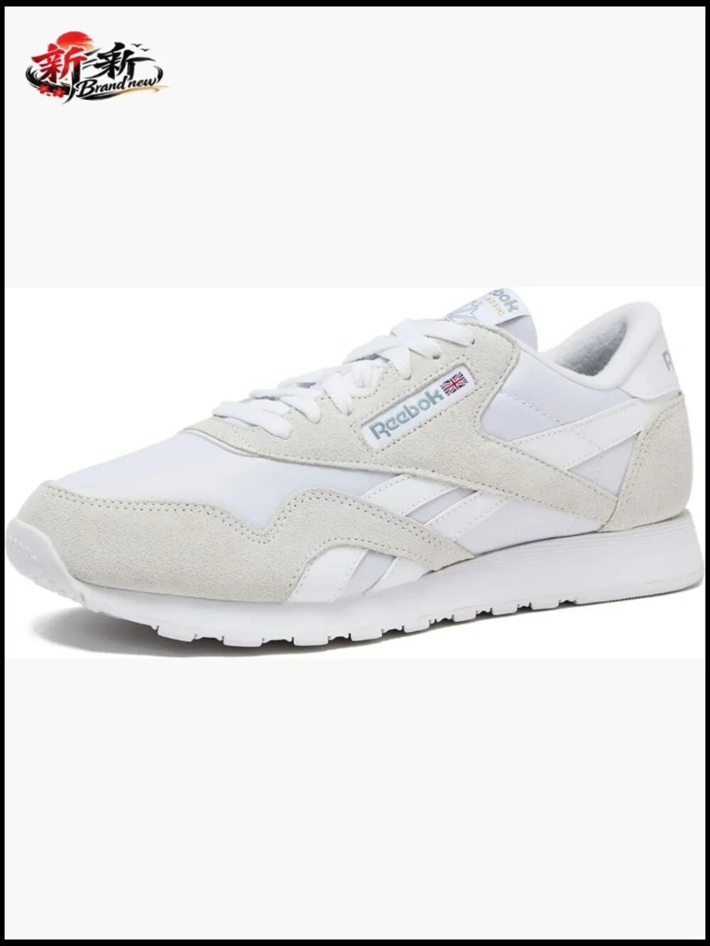 Reebok Classic Nylon Sneakers, Suede & Nylon Athletic Shoes Women